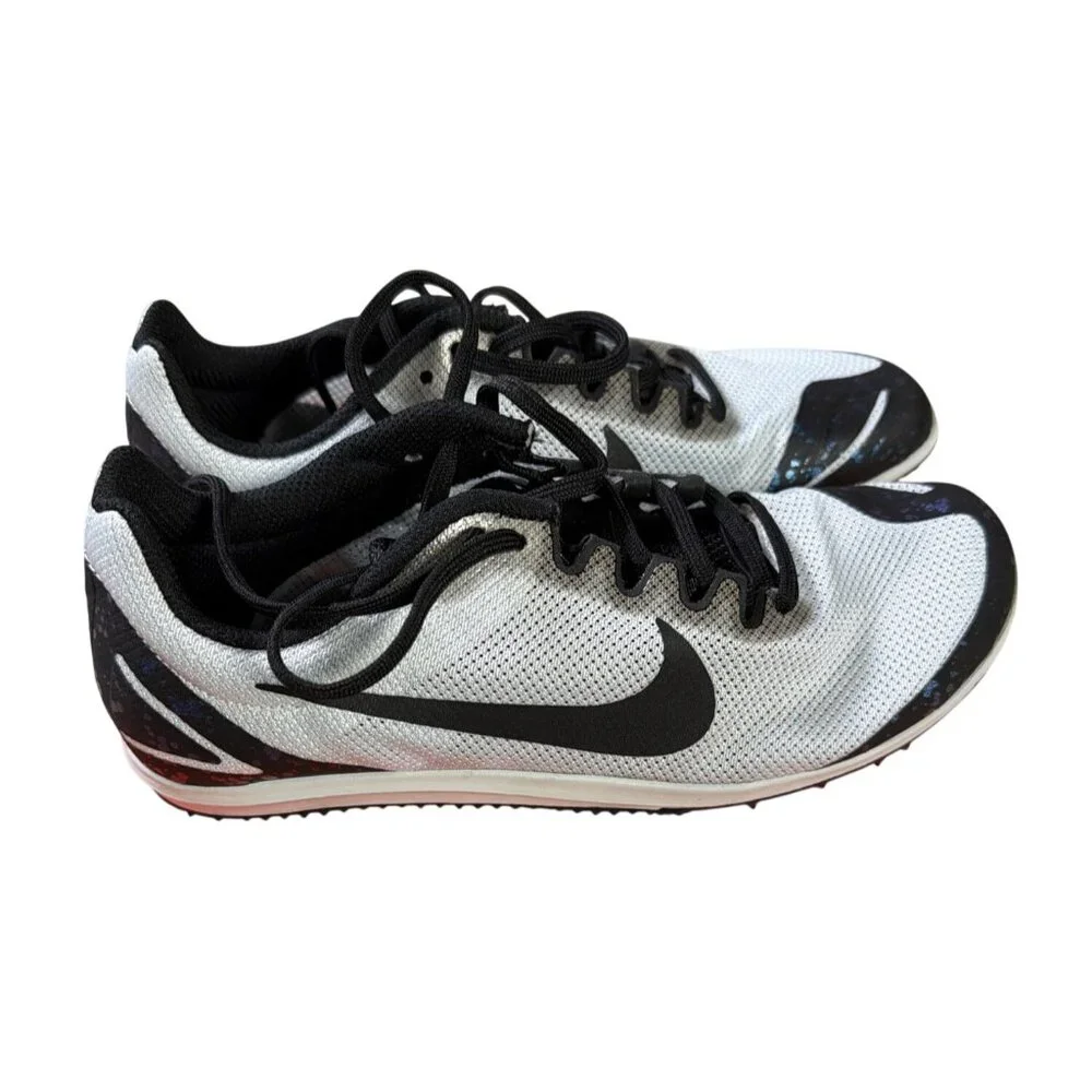 Nike Zoom Rival D10 Track & Field Spikes Sz 6 US White/Black New